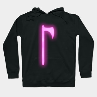 Spiritual Weapon (Pink Battleaxe) Hoodie